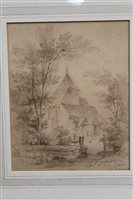 Lot 1379 - Paul Sandby Munn (1773 - 1845), sepia...