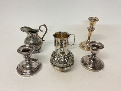 Lot 15 - Group of silver