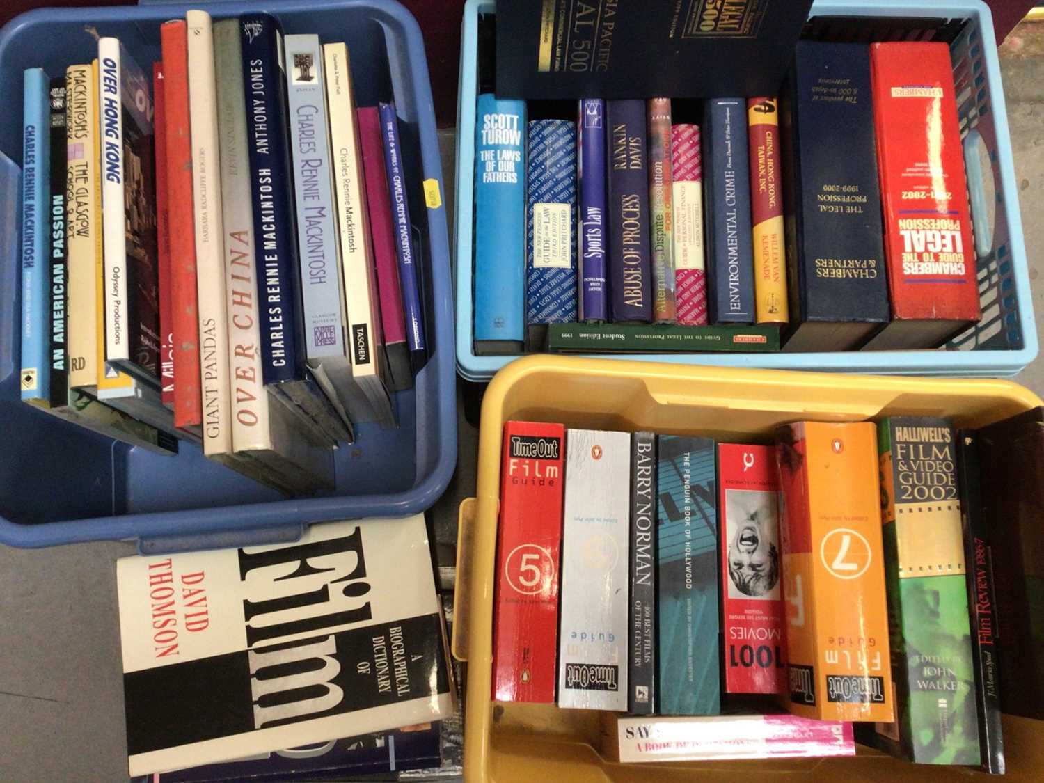 Lot 368 - Three boxes of books, various topics
