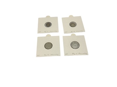 Lot 428 - G.B. - George V four coin Maundy set 1934 (N.B. Uncased) GEF (1 coin set)