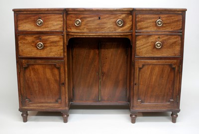 Lot 1660 - Regency mahogany sideboard