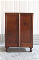 Lot 1711 - Late 19th century mahogany collectors' cabinet...