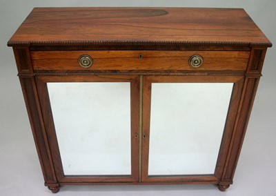 Lot 1674 - Regency rosewood cabinet