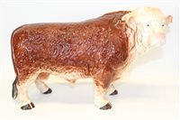 Lot 2169 - Melba Ware model of a Hereford bull