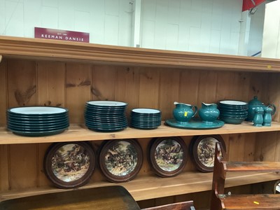 Lot 573 - Group of Denby ceramics and collectors plates.