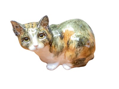 Lot 1116 - Winstanley model of a seated cat