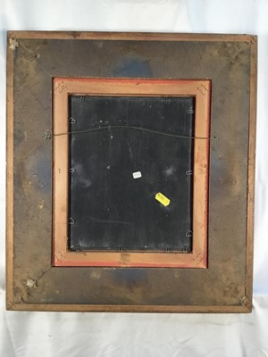 Lot 63 - Pair of oil on panel paintings of street scenes, in the 17th century Dutch style, signed W. Sita, both 26cm x 21cm, in ornate gilt frames