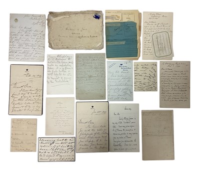 Lot 39 - Sir Alexander Nelson Hood, 5th Duke of Brontë, KCVO, OCI (1854-1938) - fascinating group of correspondence