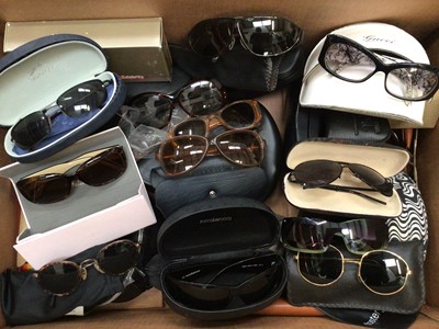 Lot 340 - Collection of vintage and later sunglasses and prescription glasses