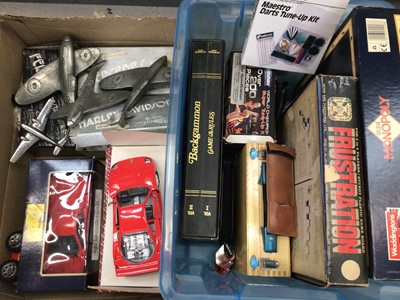 Lot 351 - Various board games, darts, toy cars, planes etc