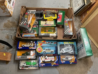 Lot 538 - Diecast models to include Corgi and Matchbox models in original boxes.