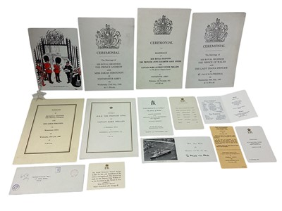 Lot 51 - Lot Royal ephemera