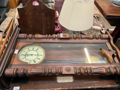 Lot 563 - Vienna regulator wall clock