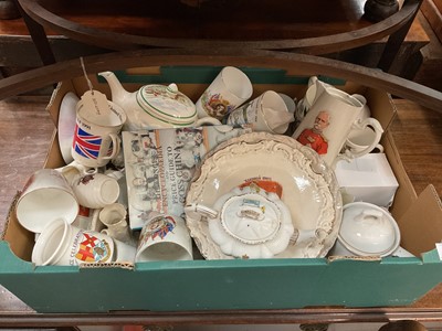 Lot 571 - Group of W H Goss and other crested china to include First World War pieces.