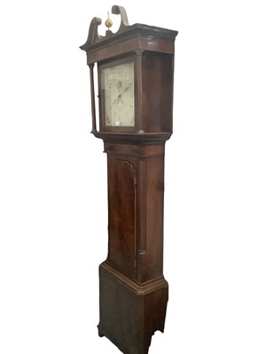 Lot 1474 - 19th century mahogany longcase clock by Wilkinson, Preston