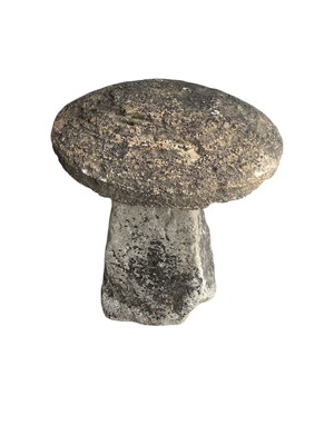 Lot 1598 - Antique staddle stone