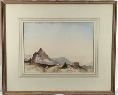 Lot 233 - Francis Flint (1915-1977) watercolour landscape