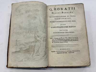 Lot 1579 - Horatiii Opera 1690