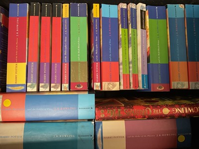 Lot 1686 - Collection of Harry Potter novels