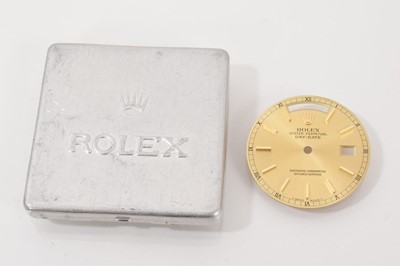 Lot 819 - Rolex dial for a Oyster Perpetual Day-Date, 28mm diamater