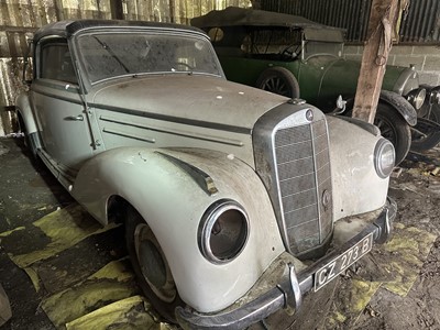 Lot 1952 Mercedes - Benz 220 Cabriolet