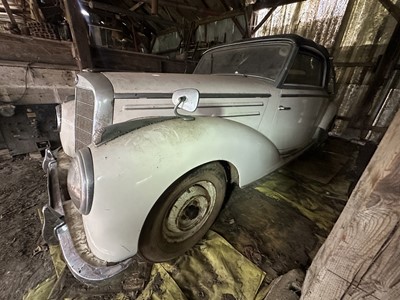 Lot 1952 Mercedes - Benz 220 Cabriolet