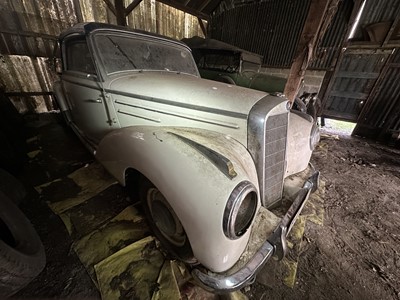 Lot 1952 Mercedes - Benz 220 Cabriolet