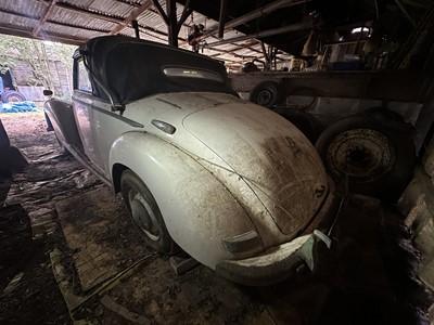 Lot 1952 Mercedes - Benz 220 Cabriolet