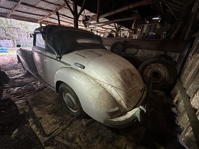 Lot 1952 Mercedes - Benz 220 Cabriolet