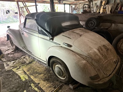 Lot 1952 Mercedes - Benz 220 Cabriolet