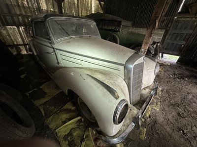 Lot 1952 Mercedes - Benz 220 Cabriolet