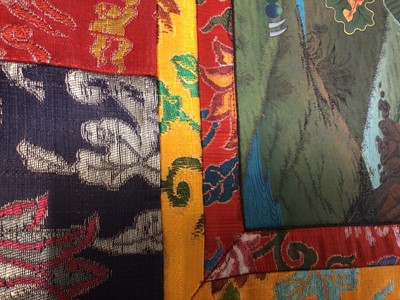 Lot 2081 - Contemporary thangka scrolls (5) plus an earlier example.