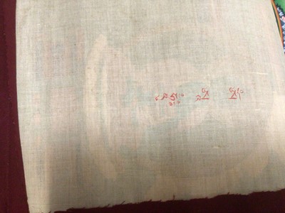 Lot 2081 - Contemporary thangka scrolls (5) plus an earlier example.