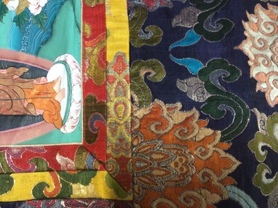 Lot 2081 - Contemporary thangka scrolls (5) plus an earlier example.