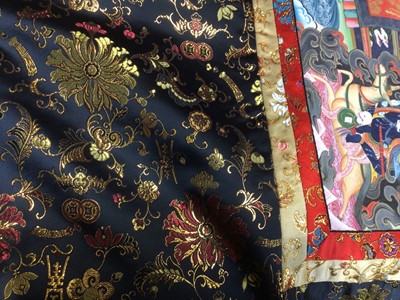 Lot 2081 - Contemporary thangka scrolls (5) plus an earlier example.