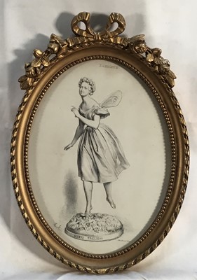 Lot 34 - Marie Taglioni, lithograph by Chalon and Lane, 1831, The Ballet Dancer, and one other