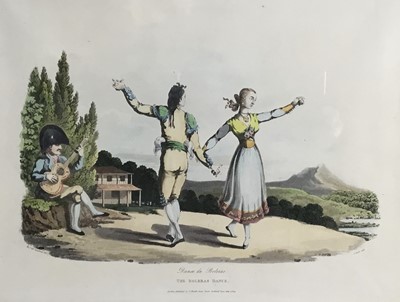 Lot 33 - Carlotta Grisi, the ballet dancer, the New Jenny Lind Polka sheet music cover published by Charles Holt, 1147, in carved giltwood frame, and two others