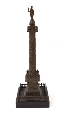 Lot 1126 - Grand Tour bronze of the Vendome Column