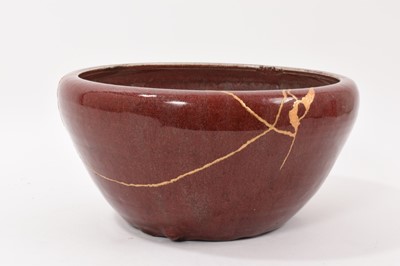 Lot 46 - Chinese sang-de-boeuf bowl