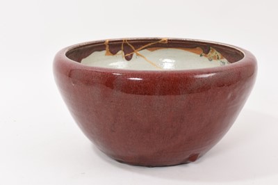 Lot 46 - Chinese sang-de-boeuf bowl