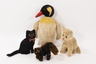 Lot 997 - Vintage Steiff mohair kitten, others