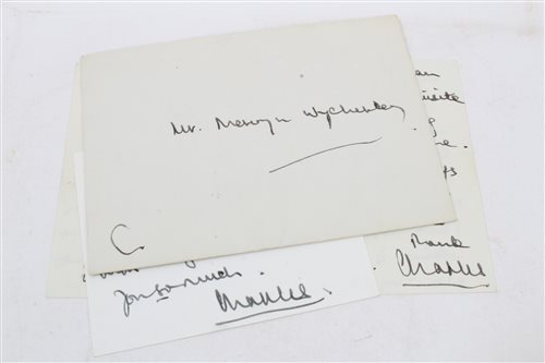 Lot 58 - HRH Prince Charles The Prince of Wales - two...