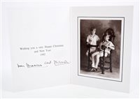 Lot 64 - TRH The Prince and Princess of Wales - signed...