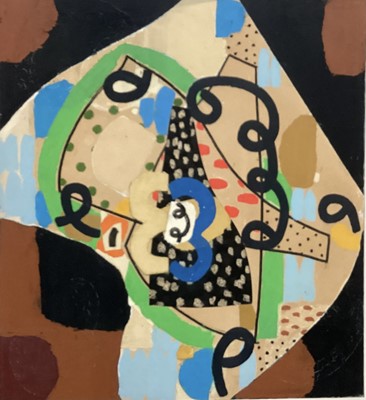 Lot 1371 - Derek Roberts (b.1947) mixed media and collage on canvas - 'Torn Paper 2', signed, inscribed and dated July 1993-March 1994 verso, 81cm x 73cm, framed Provenance: Francis Graham-Dixon Ga...