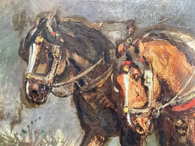 Lot 100 - Harden Sidney Melville (1824-1894) oil on canvas - The Wood Wagon, 50cm x 75cm, framed