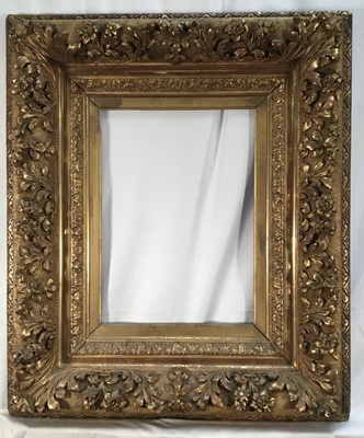 Lot 1497 - 19th century Barbizon gilt frame