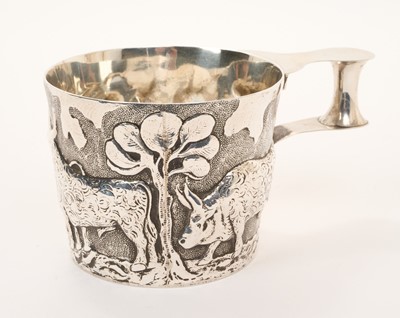 Lot 555 - Silver cup