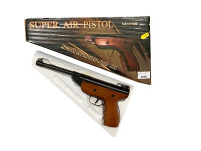 Lot 1056 - SMK Super Air Pistol .5.5mm cal. in original box