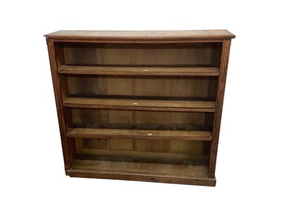 Lot 1689 - Victorian aesthetic period open bookcase