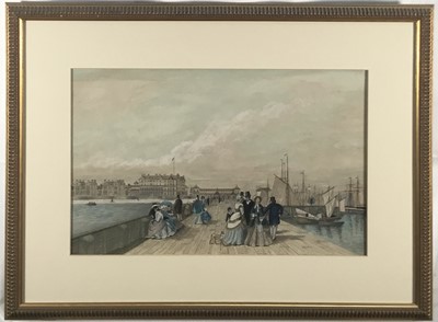 Lot 217 - E. C. Kent, set of three watercolours depicting Lowestoft scenes